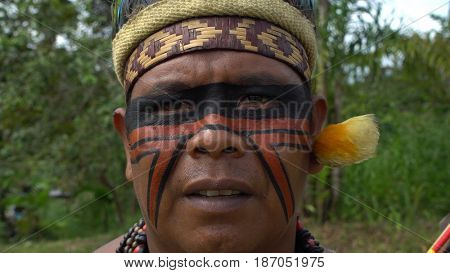 Native Brazilian Indian Man