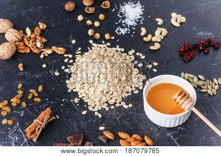 Ingredients For Delicious And Healthy Eko Granola