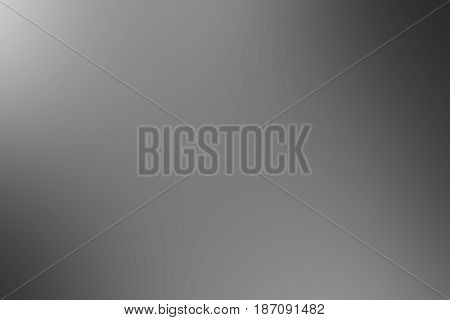 Dark grey black and white tones abstract gradient soft blur background