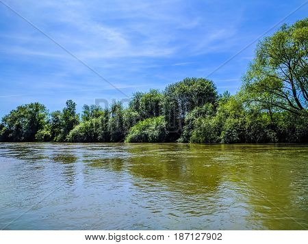 Wild Nature Ladsncape Background In The Spring Season