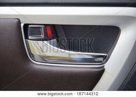 Car door handle sub-assembly, door inside car, auto part