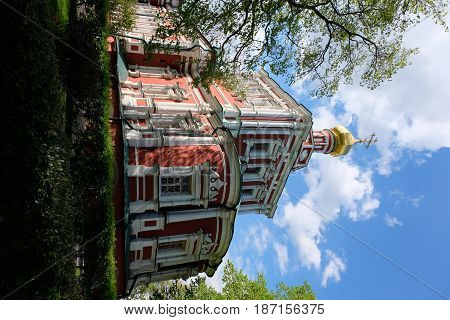 Temple of the Assumption of the Blessed Mary with a refectory - Novodevichy Convent - Moscow, Russia