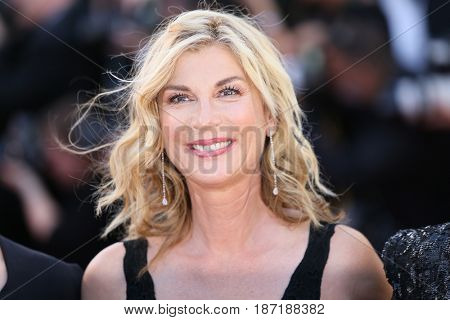 Michele Laroque attends the 'Okja' screening during the 70th annual Cannes Film Festival at Palais des Festivals on May 19, 2017 in Cannes, France. 