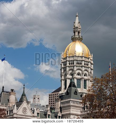 Golden Hartford budovy Dome