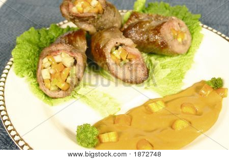 Involtini di manzo
