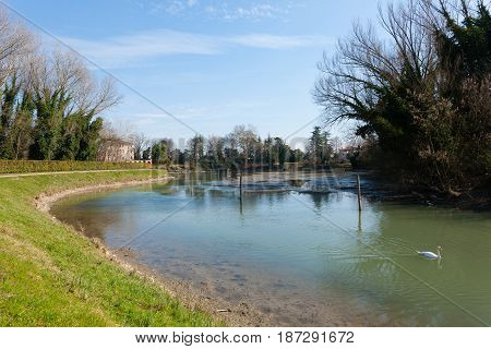 Walk Path Along Sile River