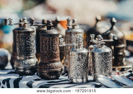 Old Coffee Grinder Tatar People