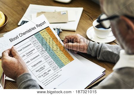 Blood Cholesterol Report Test Healthcare