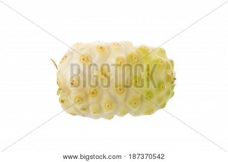 Exotic Fruit Noni On A White Background