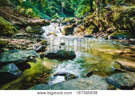 Waterfall Shypit In The Ukraine