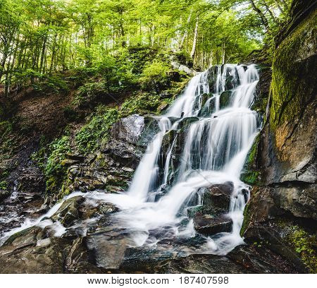 Waterfall Shypit In The Ukraine