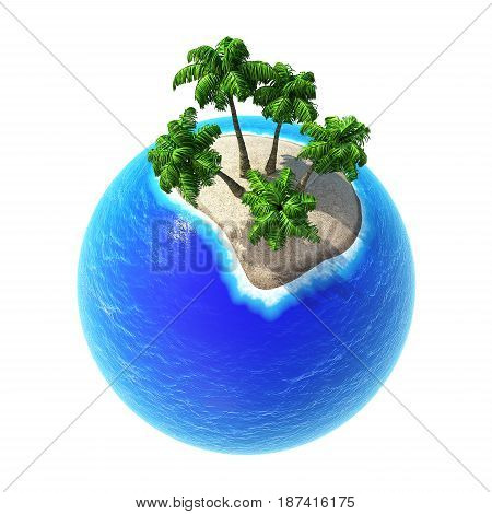 Green Planet Tropics 3D ( version 01 )