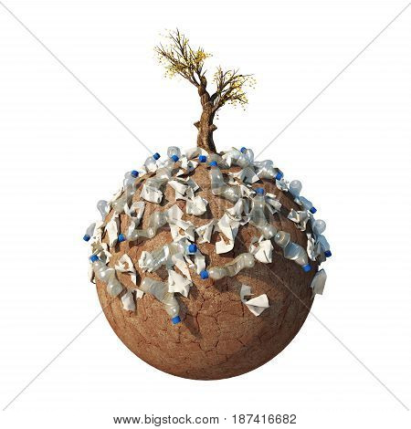 3D Planet Garbage ( Green Peace )