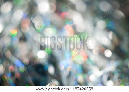 blurred bokeh light in a neutral tone background, soft focus, abstract background