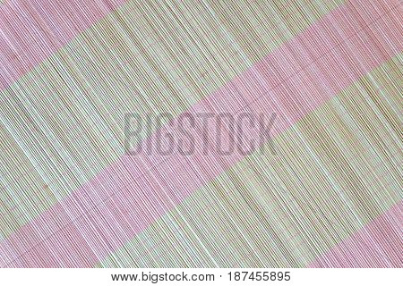 Background of bamboo mat plate, Colorful pattern, Bamboo texture, Blank space of bamboo mat, Japanese bamboo mat