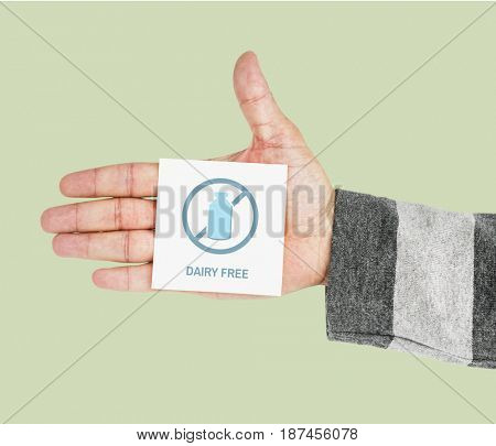 Dairy Free Healthy Lifestyle Concept