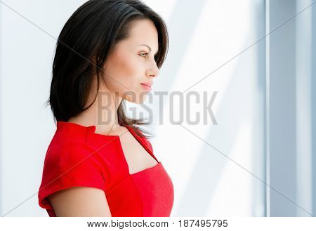 Modern successful business woman