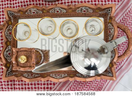 Traditional coffee in Dallah