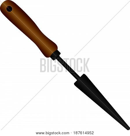 Classic tool dibber for planting bulbs seedlings and seeds