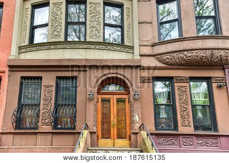 Harlem Brownstones - New York City
