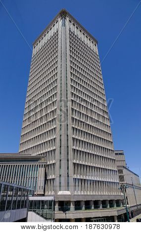 Modern Building In Yamagata, Japan