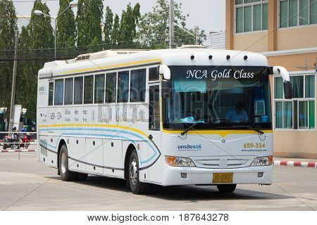 Benz Bus Of Nakhonchai Air. Route Chiangmai Pattaya And Rayong.