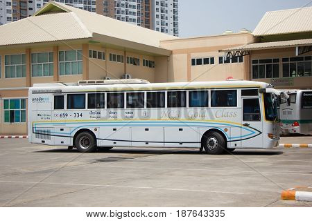 Benz Bus Of Nakhonchai Air. Route Chiangmai Pattaya And Rayong.