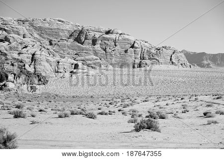In The Desert  Sand And Mountain Adventure Destination