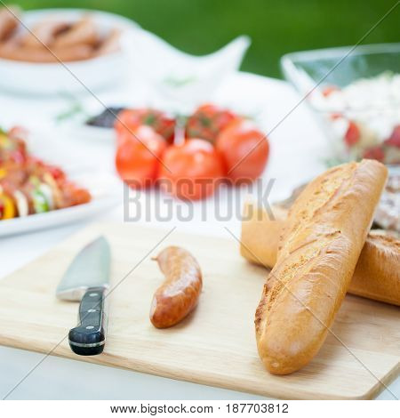 Fresh Tasty Barbecue Dishes