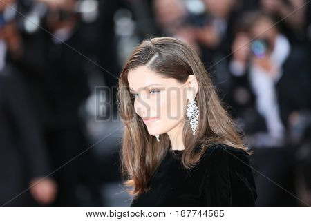 Laetitia Casta attends the 'The Meyerowitz Stories' screening during the 70th annual Cannes Film Festival at Palais des Festivals on May 21, 2017 in Cannes, France. 