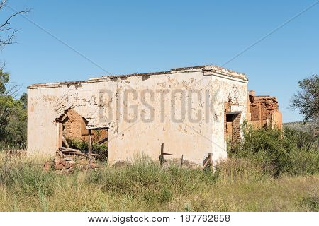 A ruin in Waterkloof a small village near Philippolis in the Free State Province