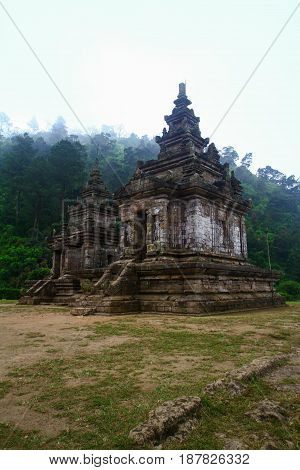 gedong songo temple at ambarawa central java indonesia