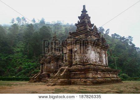 Gedong songo temple at ambarawa central java indonesia