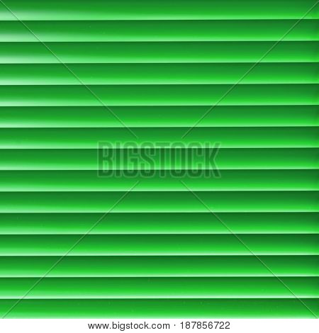Modern green light blinder close up background