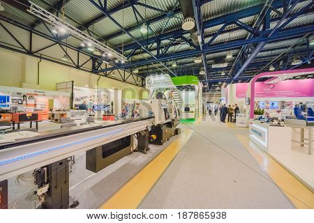 MOSCOW RUSSIA Expocentre - MAY 15-19 2017: 18th international specialized exhibition 