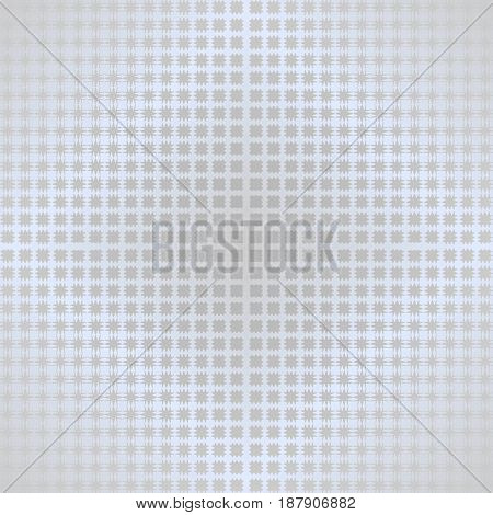 Abstract background with light deformed metallic gritty grid on light gray area, overlay for text, vector EPS 10