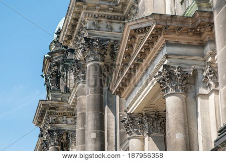 Classical Historic Building Details,  Coloums, Pillars, Capitals