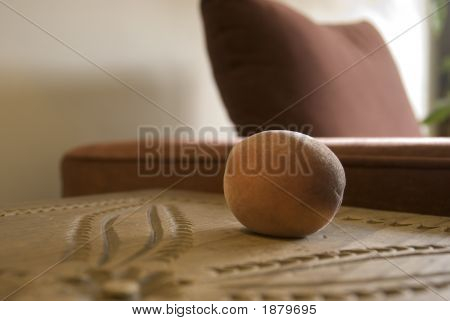 Pêssego fechar acima