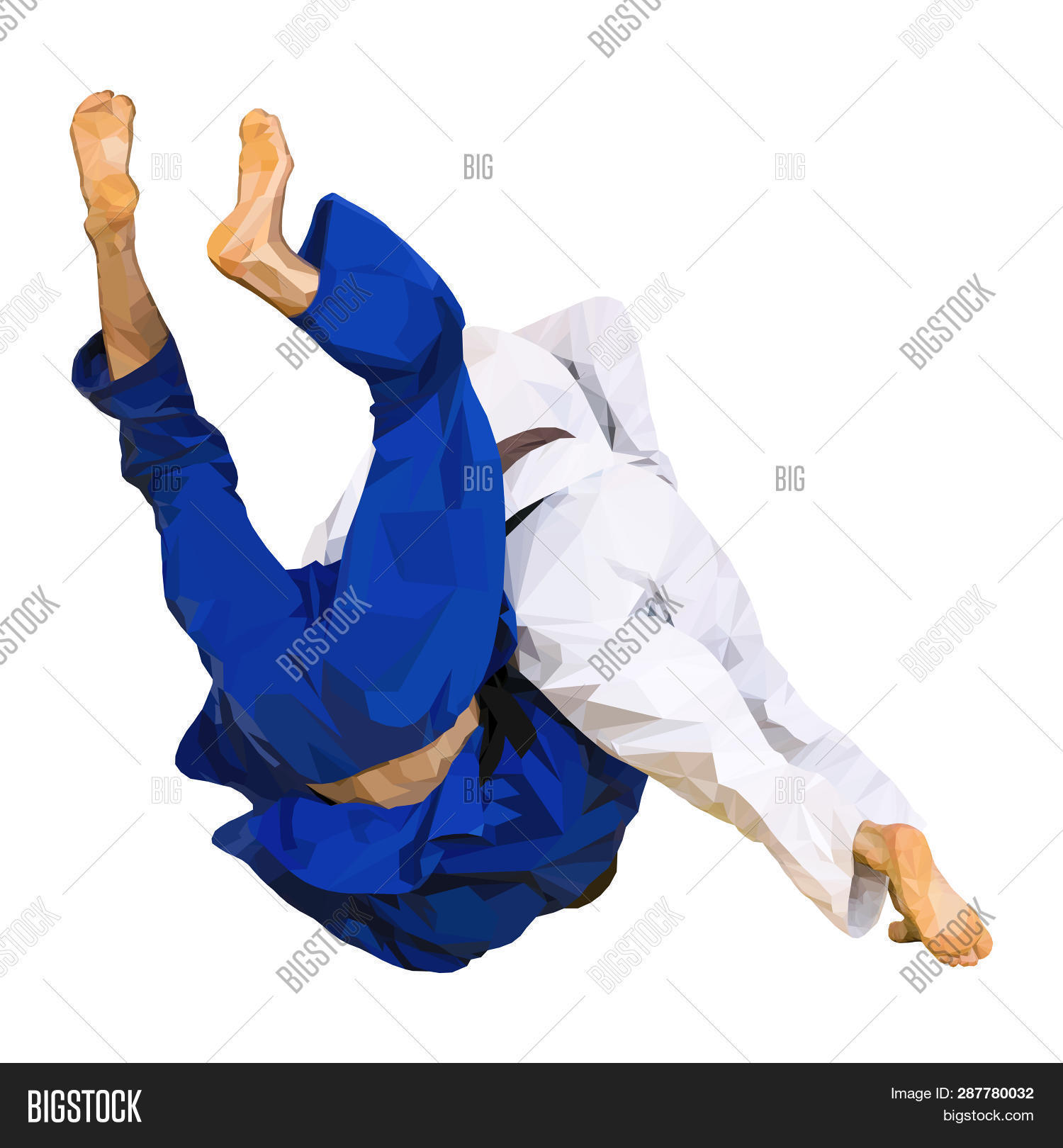 Fighter Judo Throw Image & Photo (Free Trial) Bigstock
