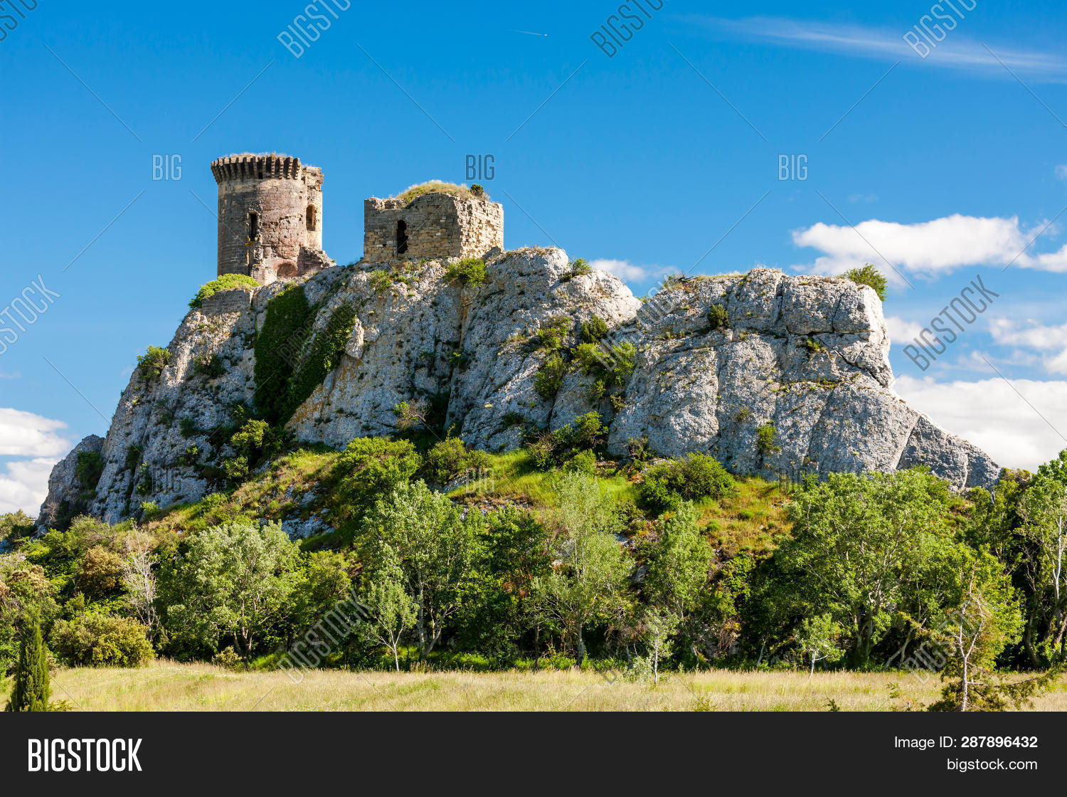 Chateau De L Hers Near Image Photo Free Trial Bigstock