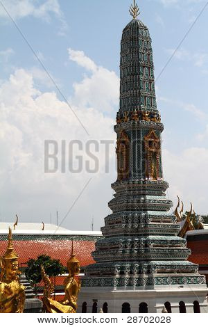 Det kongelige palads. Bangkok, Thailand