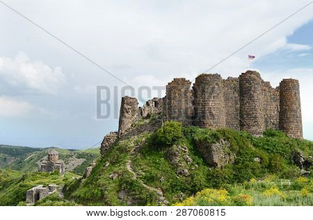 Amberd fortress ruins in Armenia