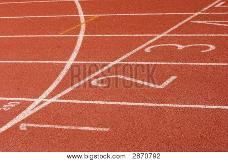Racetrack Ziellinie