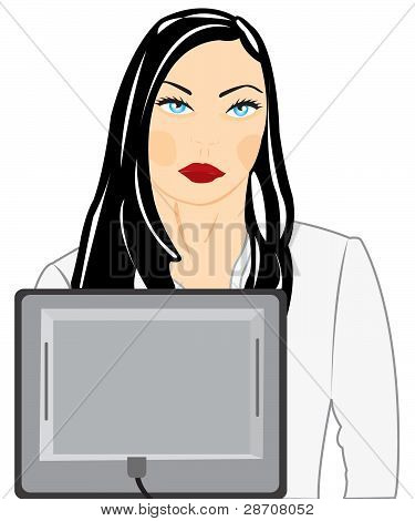 Making Look yngre flot pige til Computer