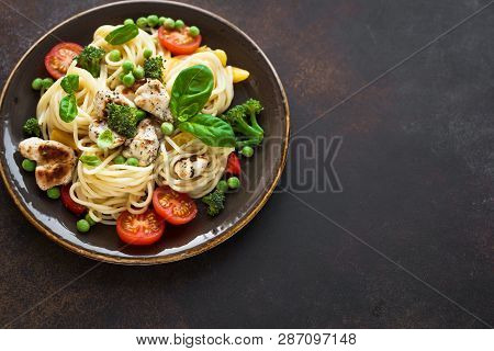 Pasta Chicken Primavera