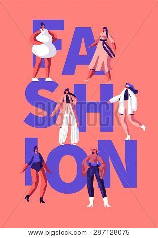 Fashion Style Model Vector Photo Free Trial Bigstock