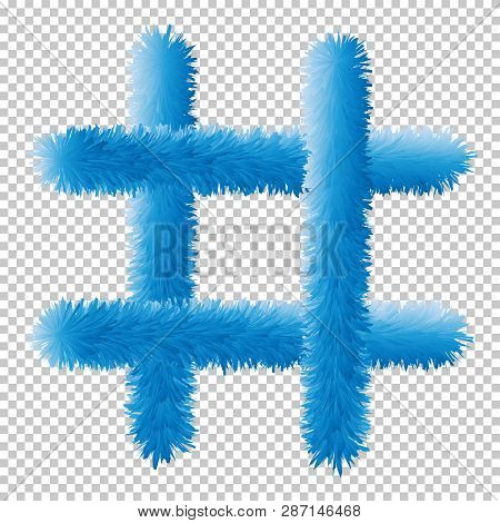 Hashtag Web Icon Vector Web Elements Eps10.
