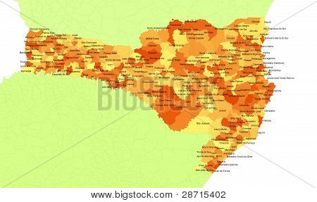Nello stato di Santa Catarina - Brasile