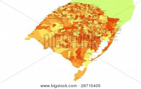 Rio Grande Do Sul dichiarare - Brasile