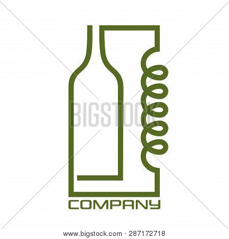 Distiller As An Example Of A Logo. Vector Illustration.